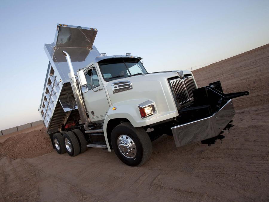  Western Star 4700 Set Back Dump Truck 2011 года  (фото 1 из 1)